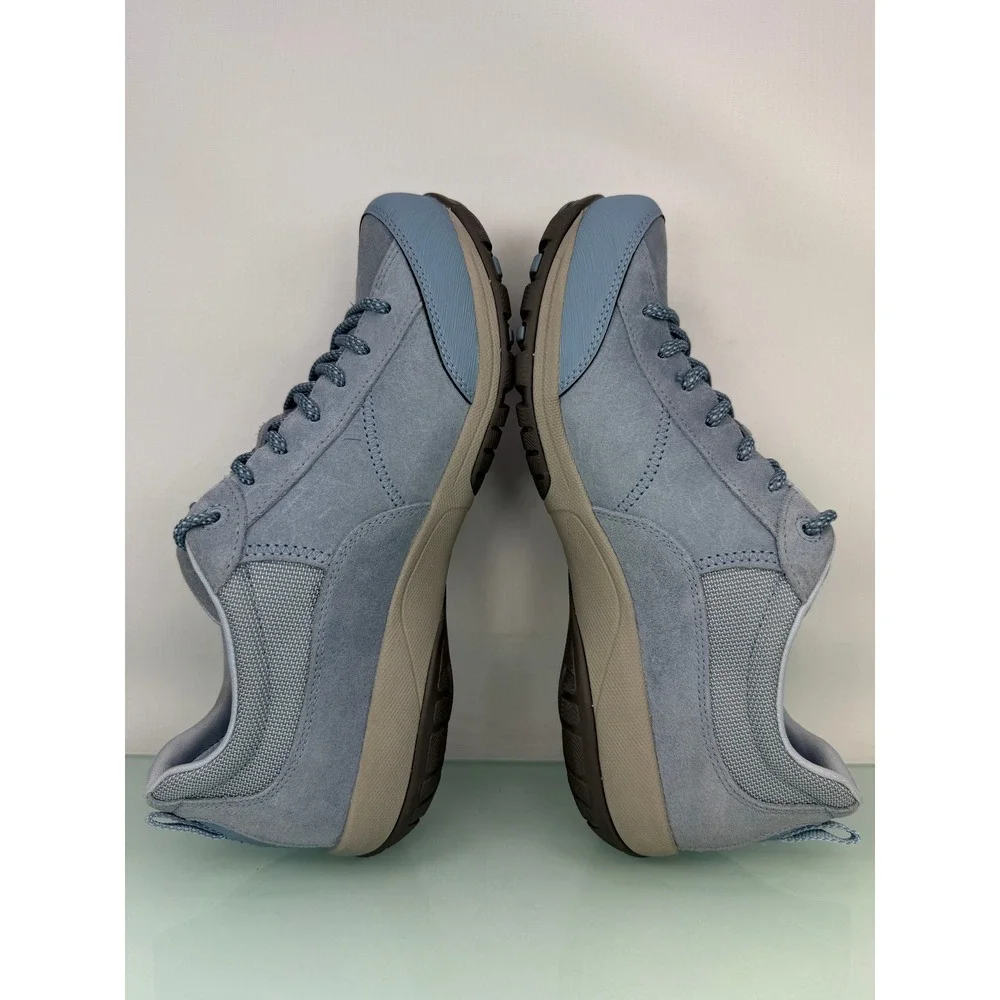 Dansko Paisley Sneakers Sz 40 Gray Blue Waterproof Suede Hiking Walking Goprcore - Picture 5 of 10